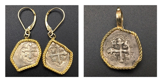 Mexico Mint Earrings and Pendant SET