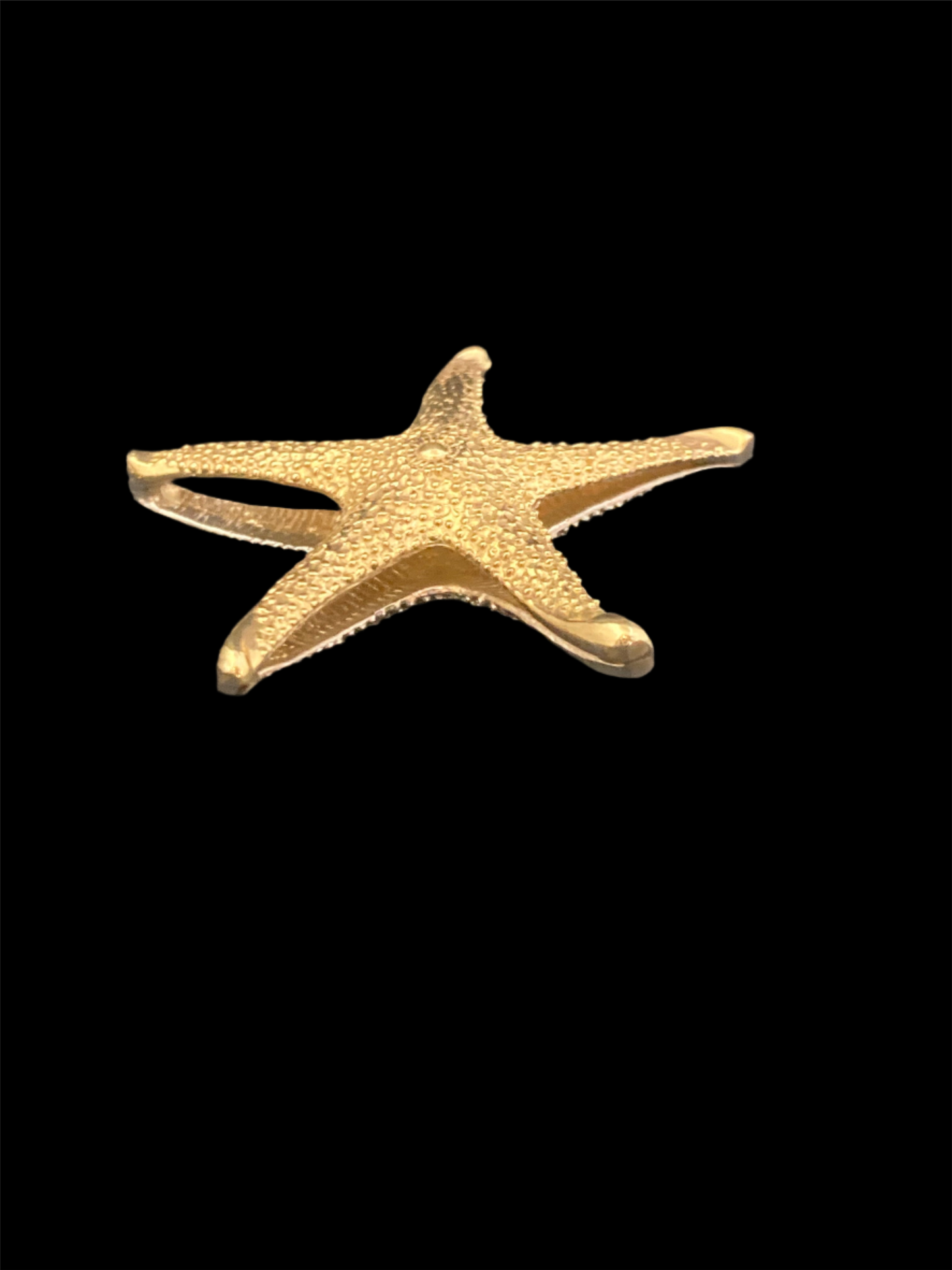 Large 14K  Starfish Pendant