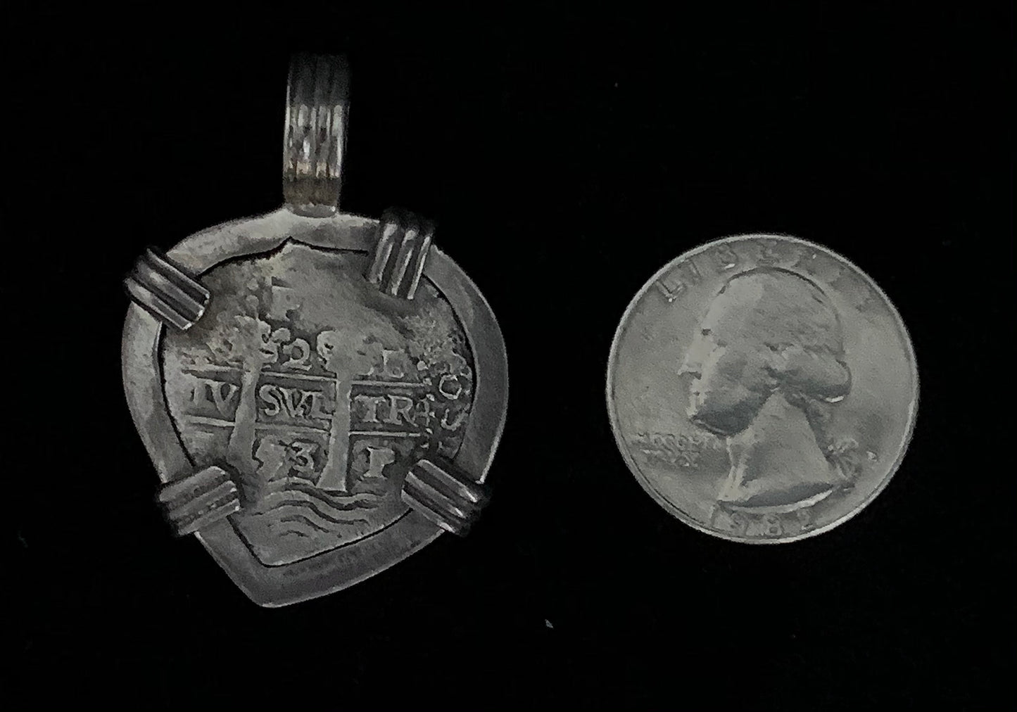 Pillar Coin Dated 1653