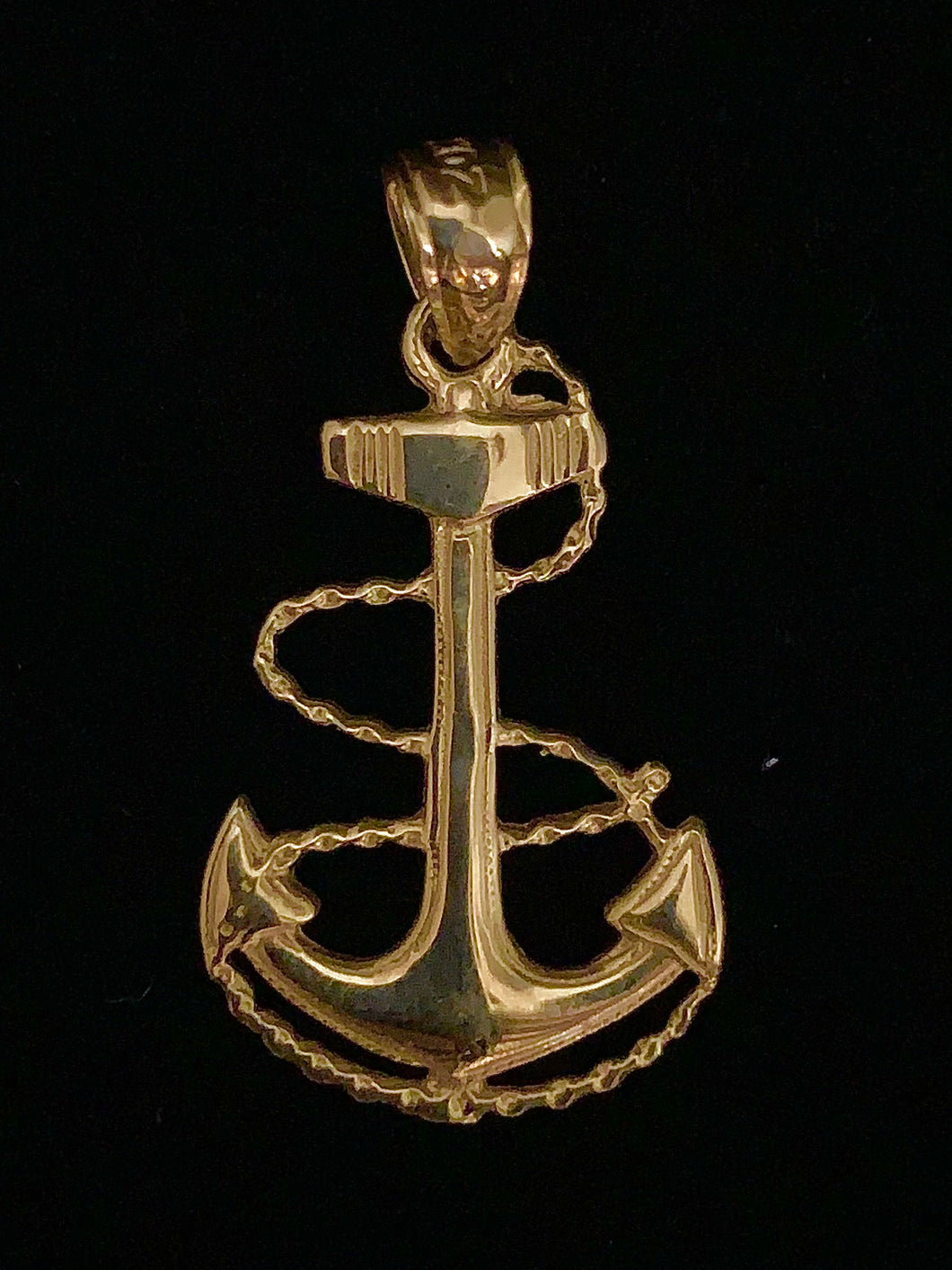 Anchor with Rope Design - Small