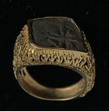 Load image into Gallery viewer, Mexico City Coin in Coral Reef Ring
