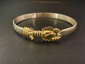 Two-Tone Lobster Bracelet