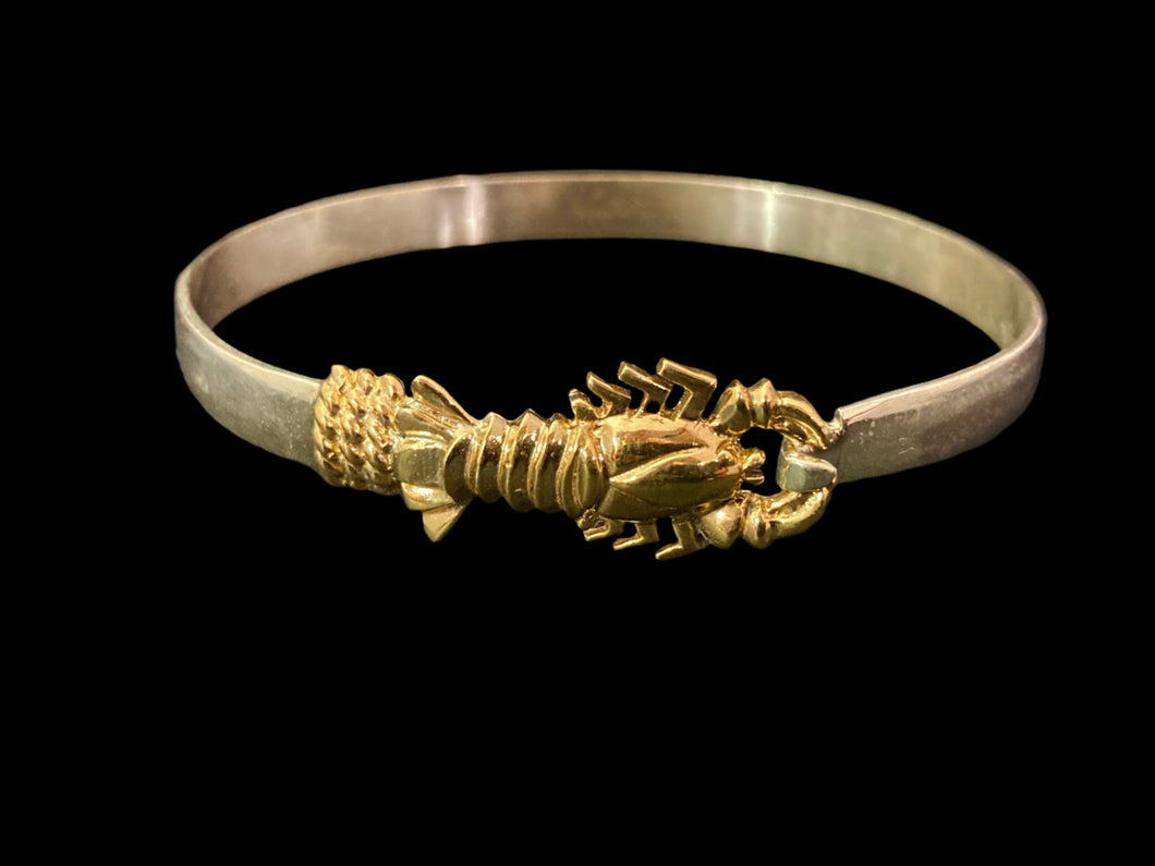 Two-Tone Lobster Bracelet