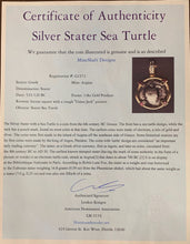 Load image into Gallery viewer, Silver Stater Sea Turtle
